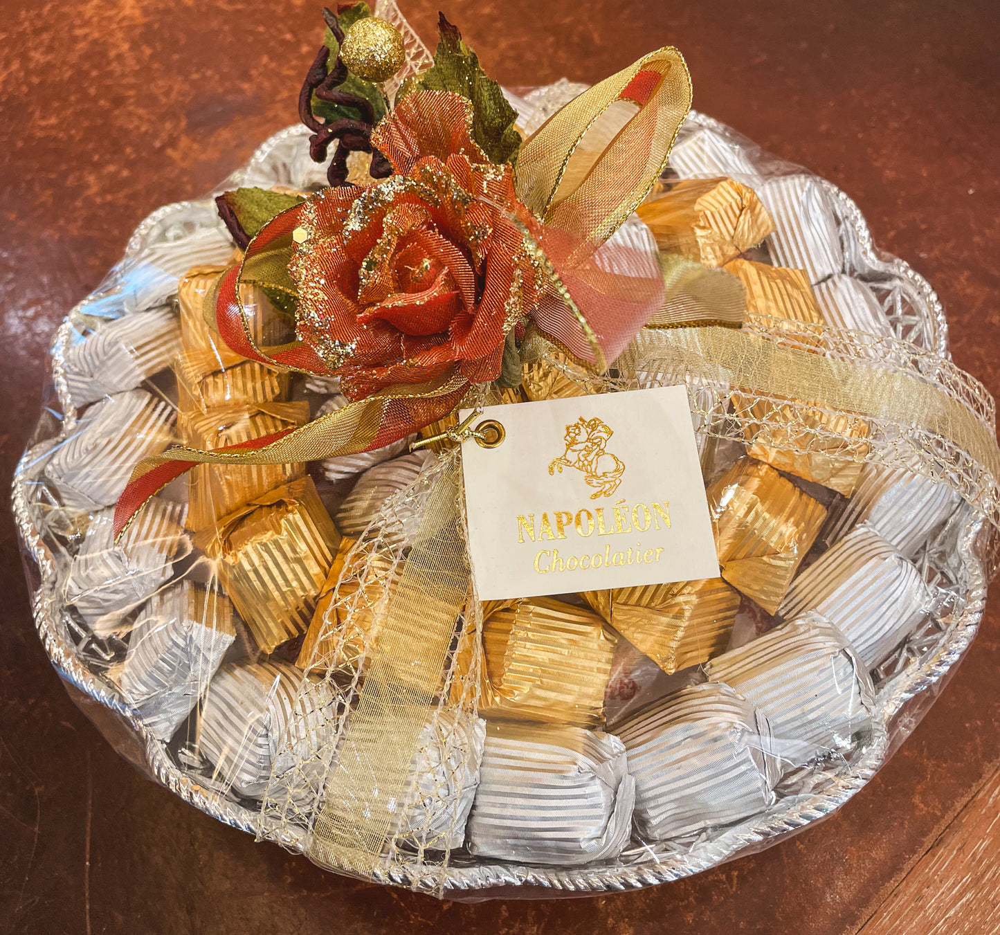 Classic Silver Chocolate Platter