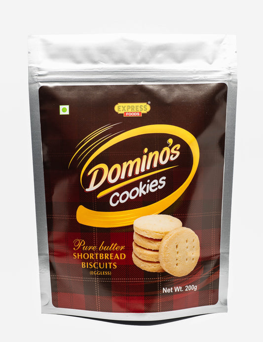Domino's Shortbread Biscuits (Eggless)